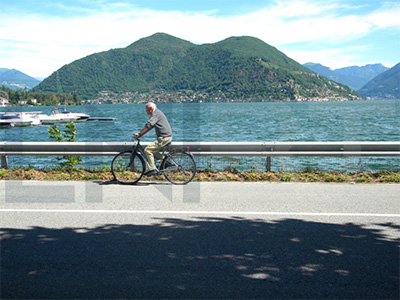 Cycling Lake Lugano, Monte Arbostora