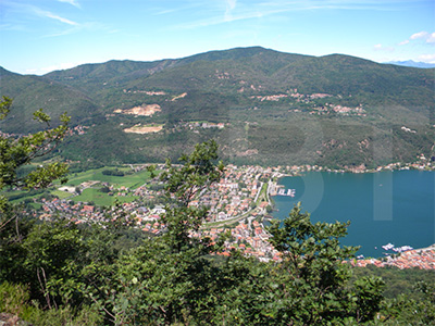 landscape Lake Lugano - Porto Ceresio