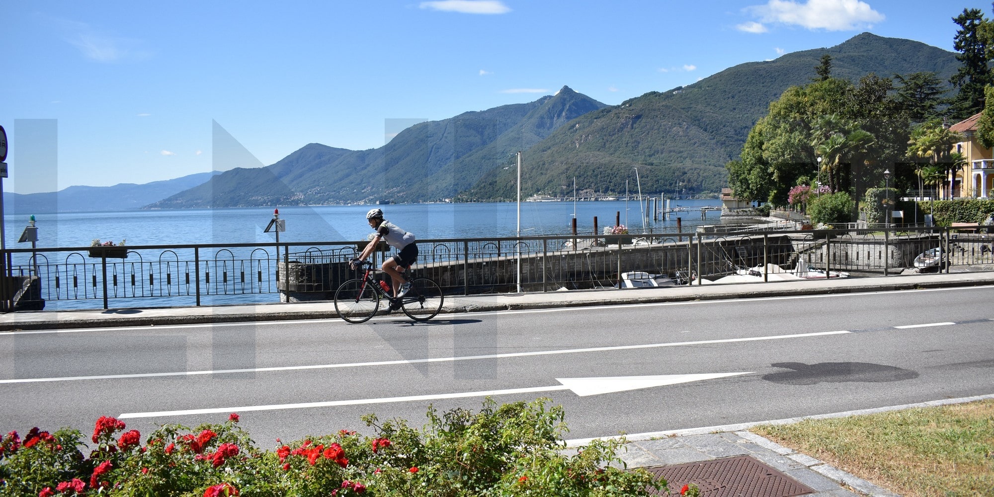 cycling Italian Swiss Lake District
