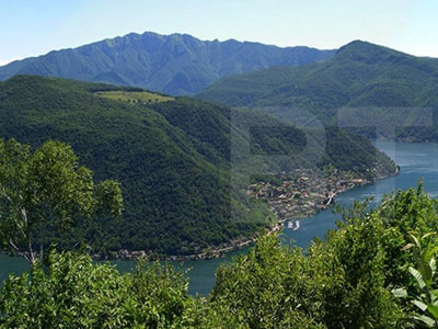 Road cycling routes Northern Italian Lakes - Lake Lugano, Morcote, Monte Arbostora