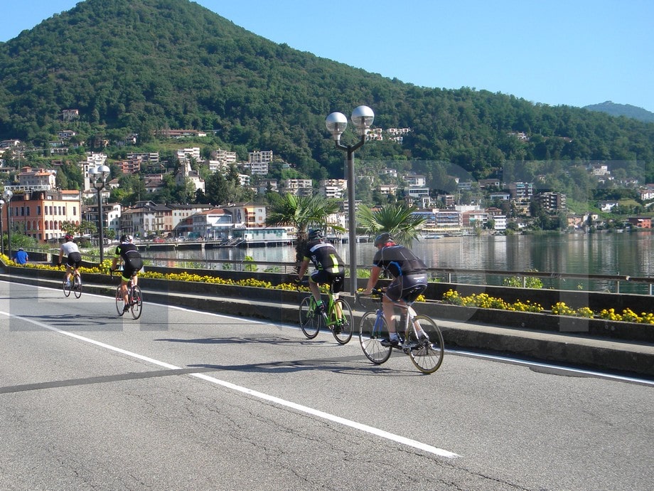 Lake Lugano, cycling Italian lakes